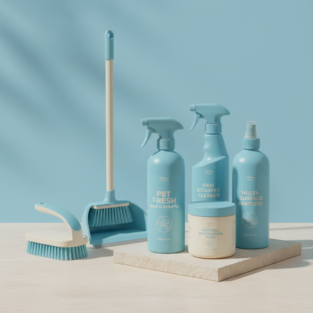 Odor control and cleaning products
