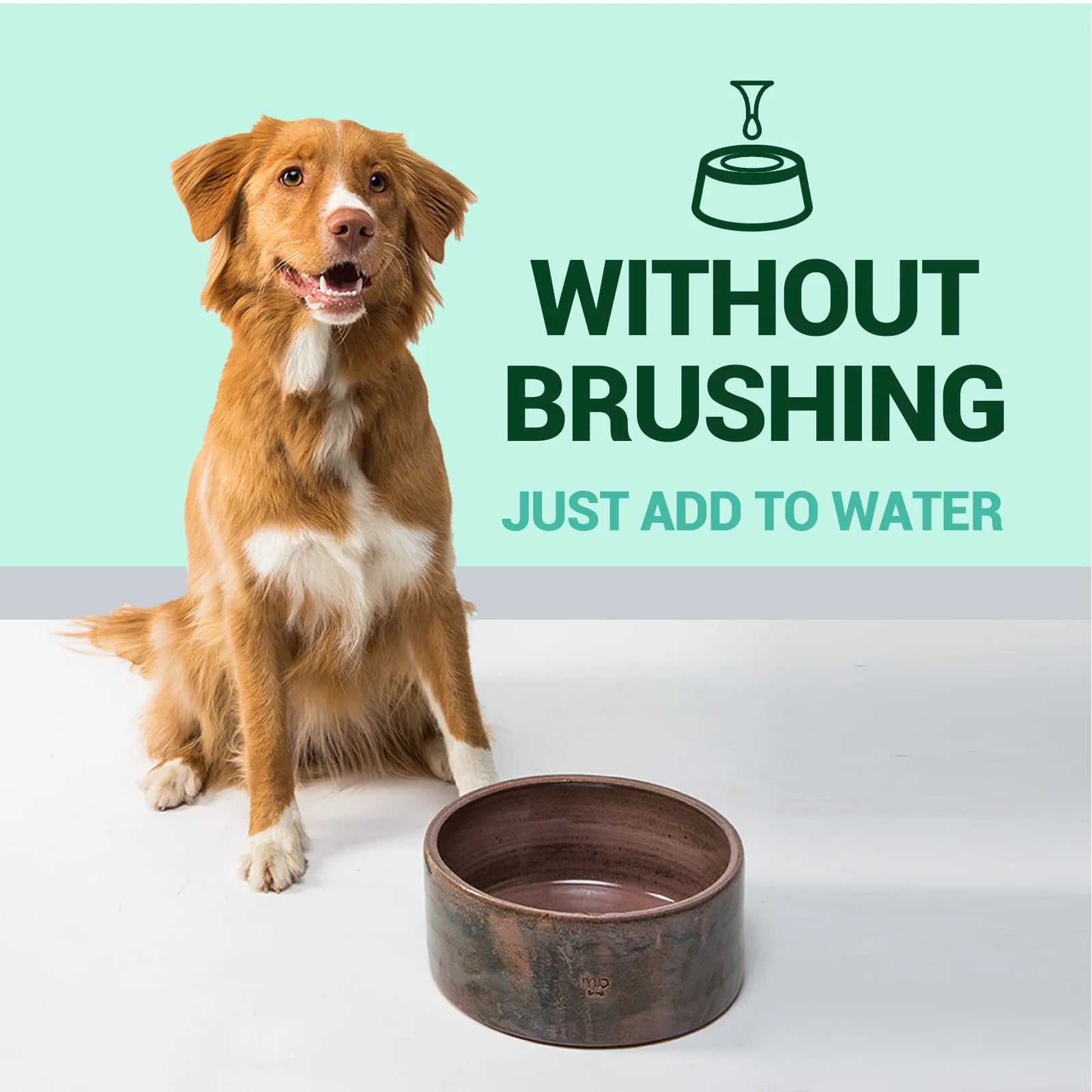 Yegbong 60ml Pet Oral Refreshing Liquid Deodorant Oral Care Bad Breath Remove Cleaning Teeth Stains Mouth Wash Pet Oral Cleanser