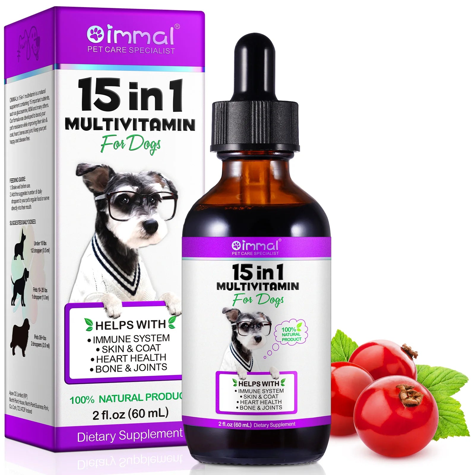 15 in 1 Multivitamin for Dog Helps with Immune System