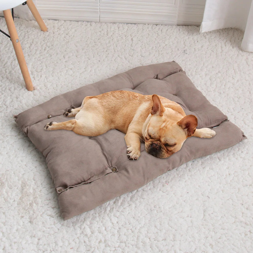 Warm Dog Sofa Bed Winter Pet Dog Cat Bed Sleeping House Kennel Mat