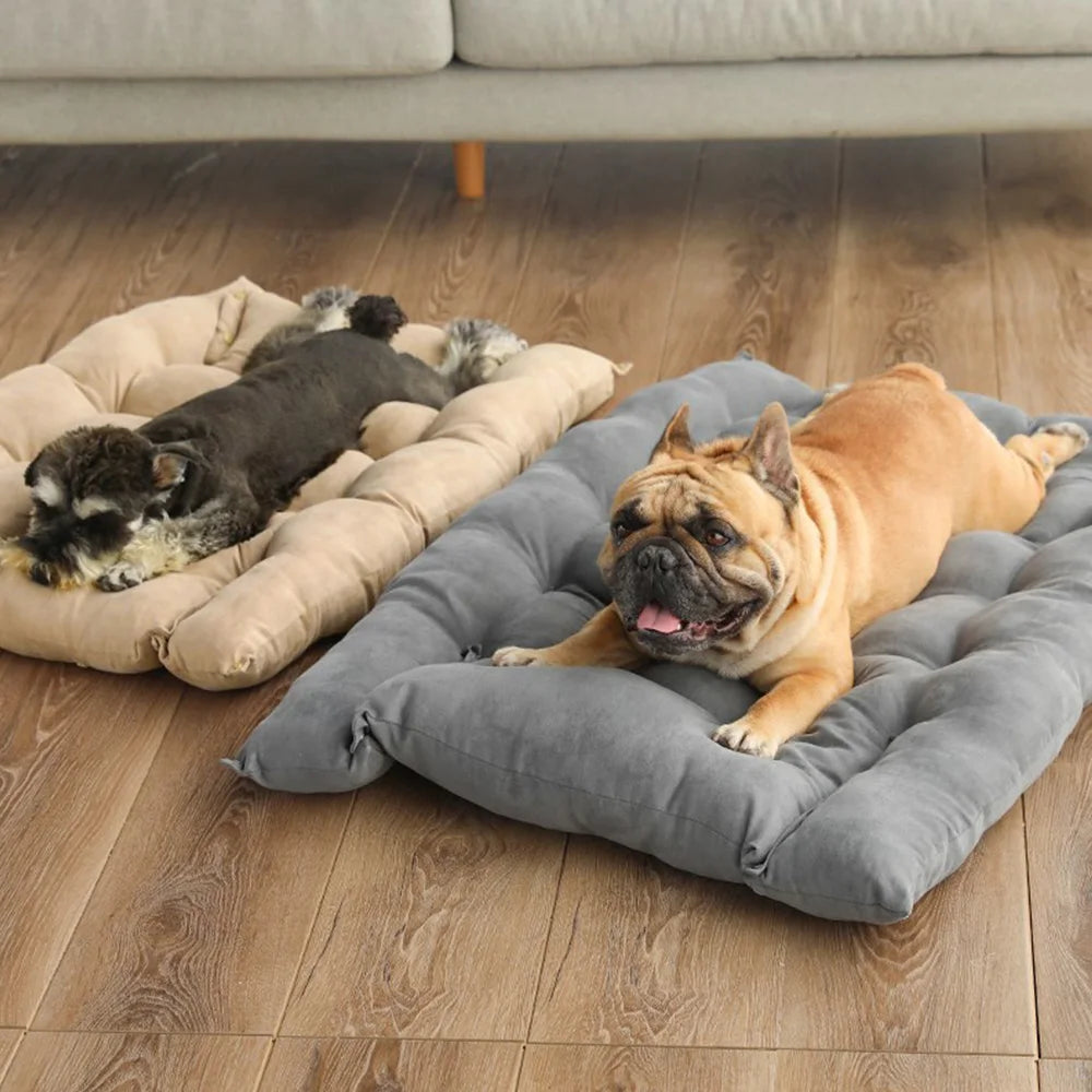 Warm Dog Sofa Bed Winter Pet Dog Cat Bed Sleeping House Kennel Mat
