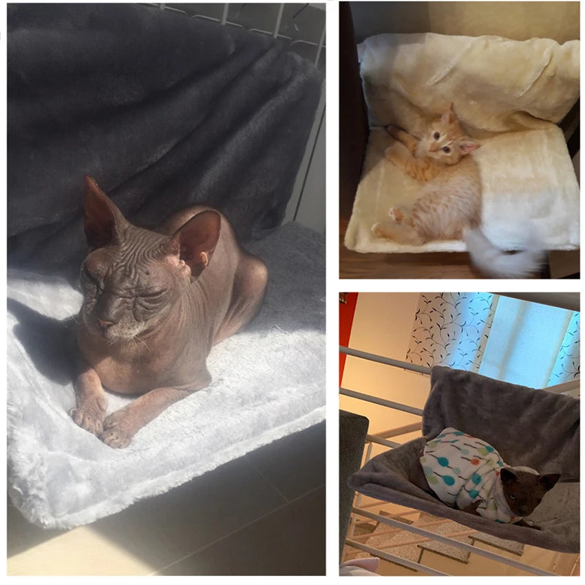 Hanging Cat Bed Removable Cat Hammock