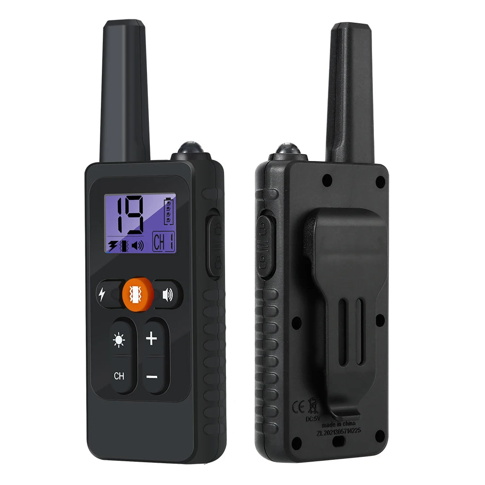 800m Dog Training Collar Waterproof Pet Remote Control Collar With Shock Vibration Sound
