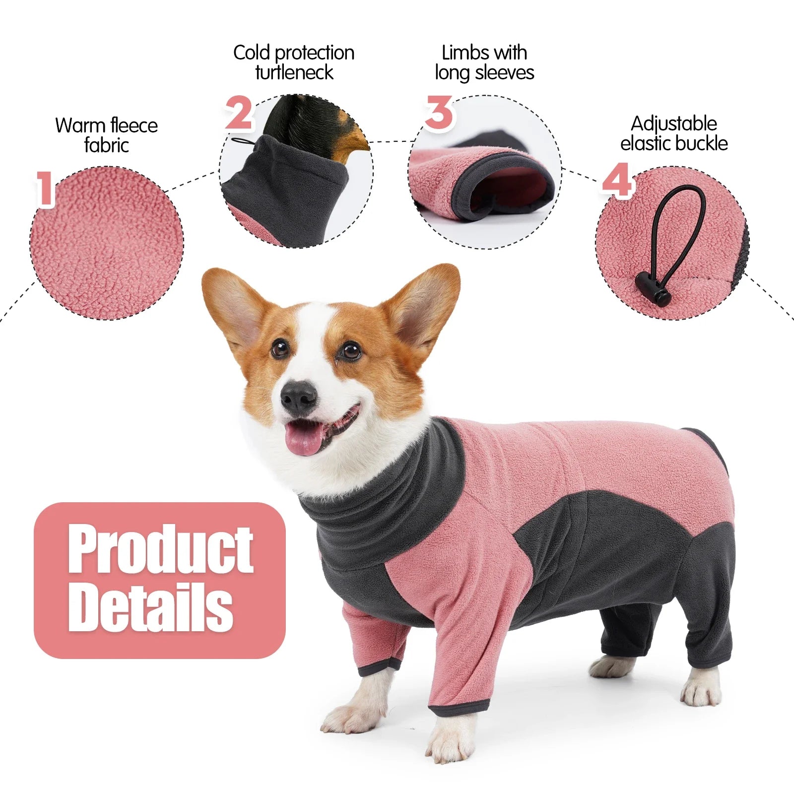 Pet Dog Clothes Fashion Fleece Warm Sweater Clothes