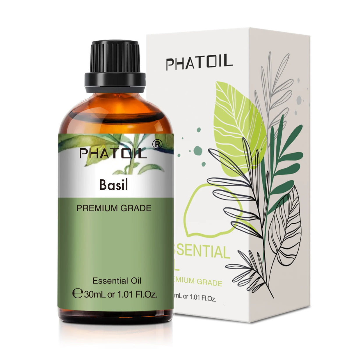 PHATOIL 1PCS Aromatherapy Essential Oil 30ml Lemon Eucalyptus Lavender