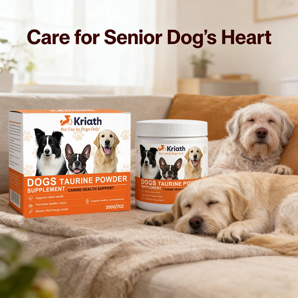 Dogs Taurine Powder Support Heart Health Boosts Vital Energy Levels
