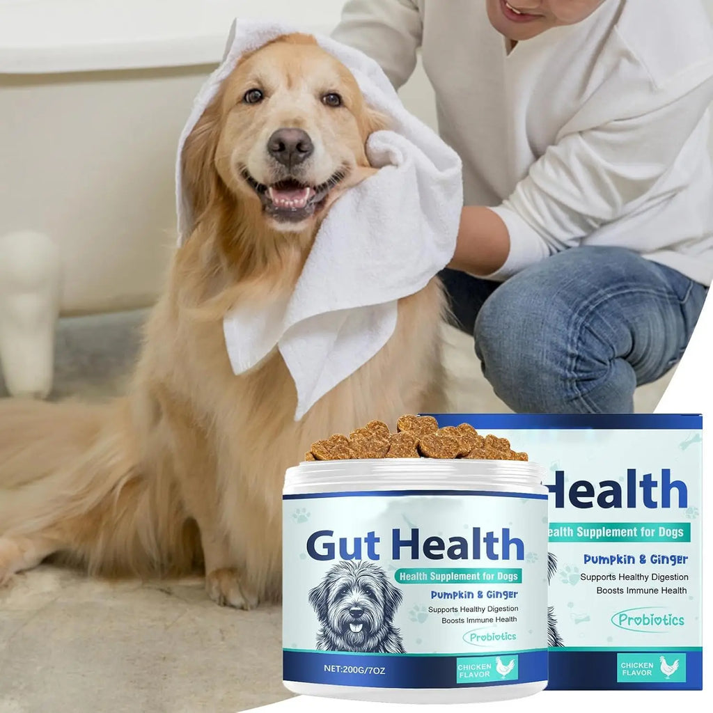200g Formula Gut Health Supplement for Dogs Formulated Probiotic Chews