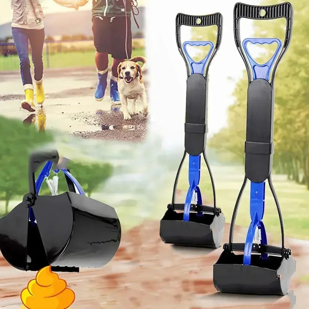 Pet Dog Cleaner Pooper Scooper Long Handle Pet Pooper Scooper