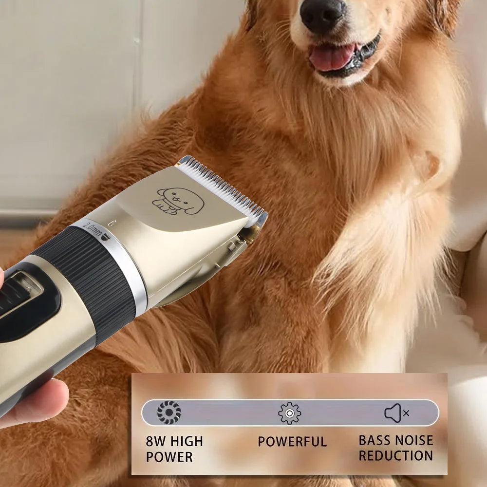 Pet Hair Clipper Haircut Trimmer Shaver Set For Rabbit Dog Cat Puppy