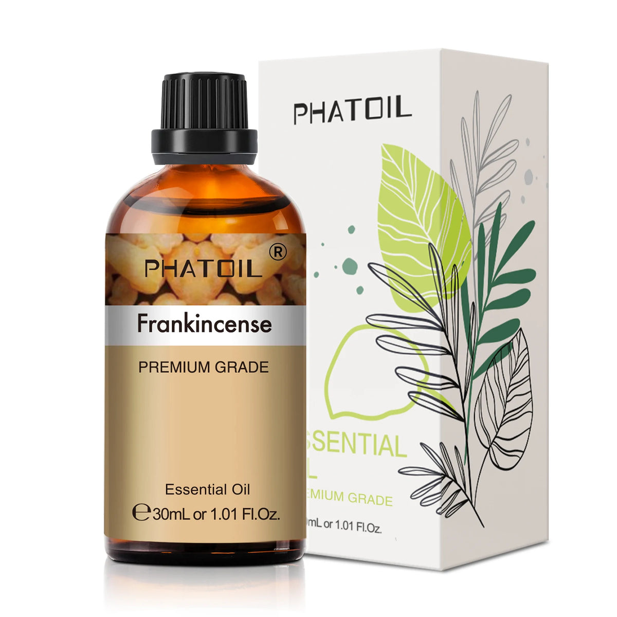 PHATOIL 1PCS Aromatherapy Essential Oil 30ml Lemon Eucalyptus Lavender
