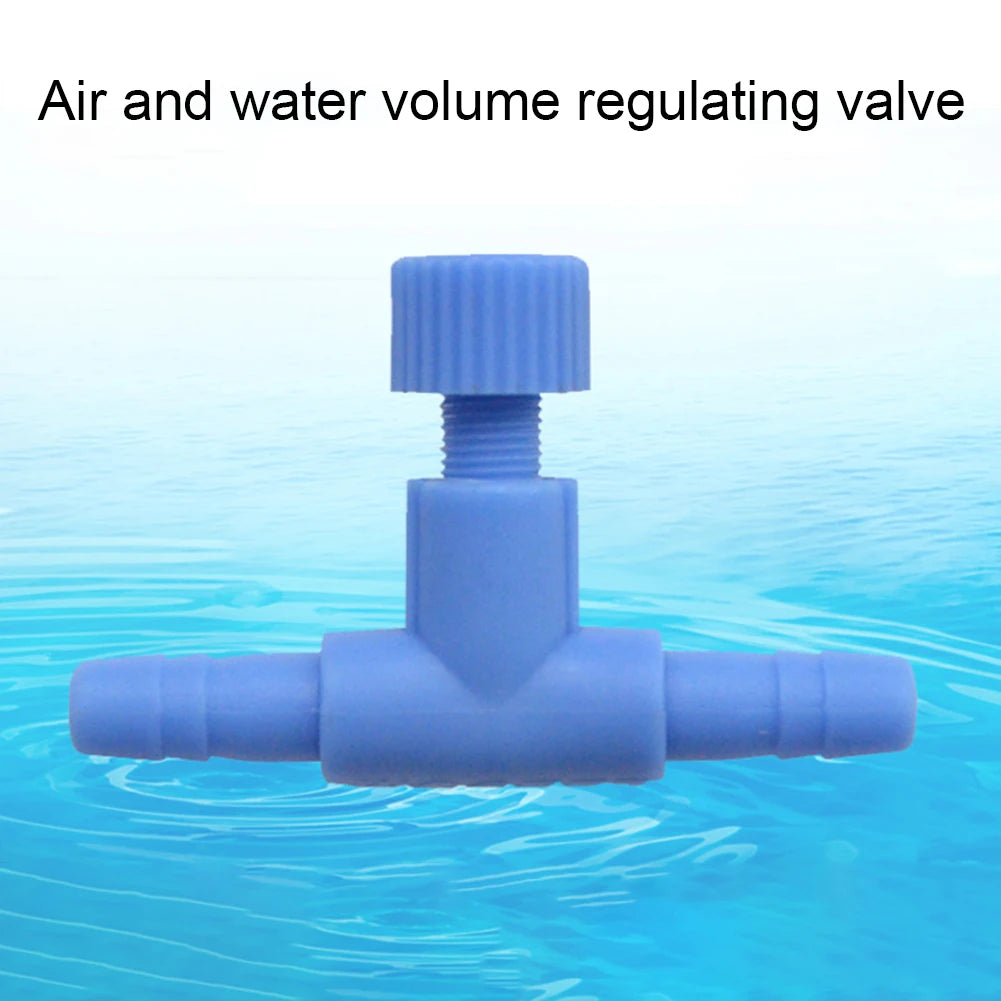 Oxygenated Pump Valve Aquarium Fish Container Air Regulate Valve Switch for 4mm Pipe Fish Pet Airline Pipe Kits