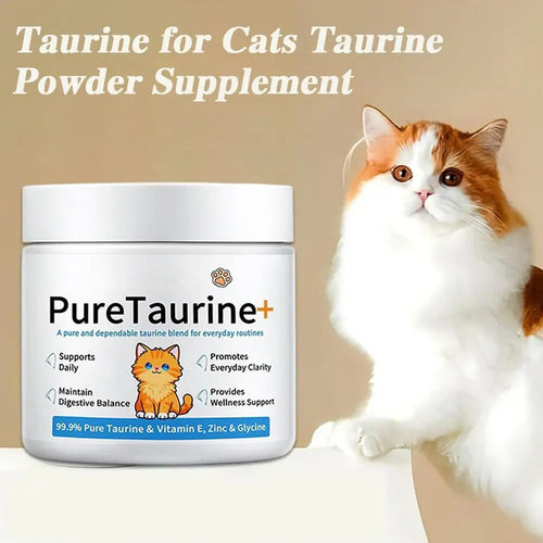 200g Taurine For Cats Taurine Powder Supplement  Support Support Heart Health
