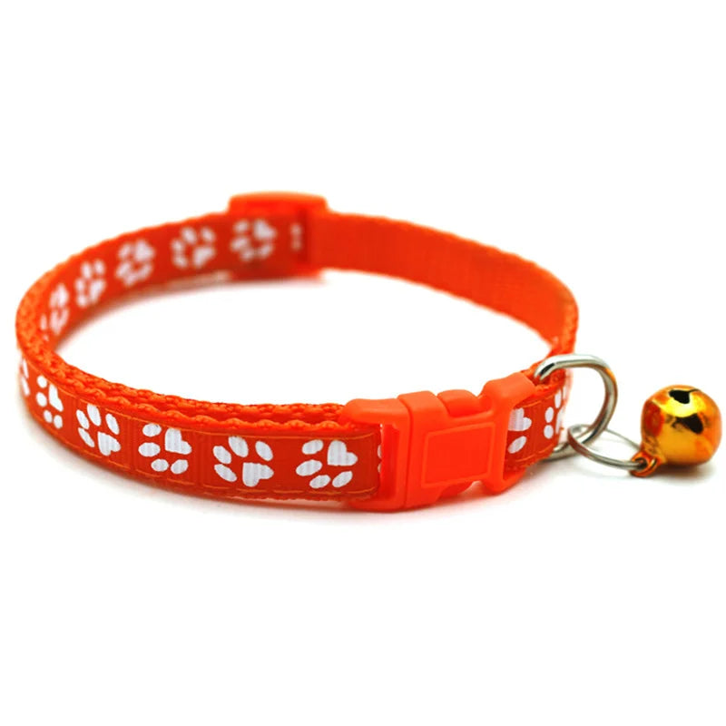 Wholesale Collars for Cat Collar With Bell Adjustable Necklace Cat Puppy Kitten Collar