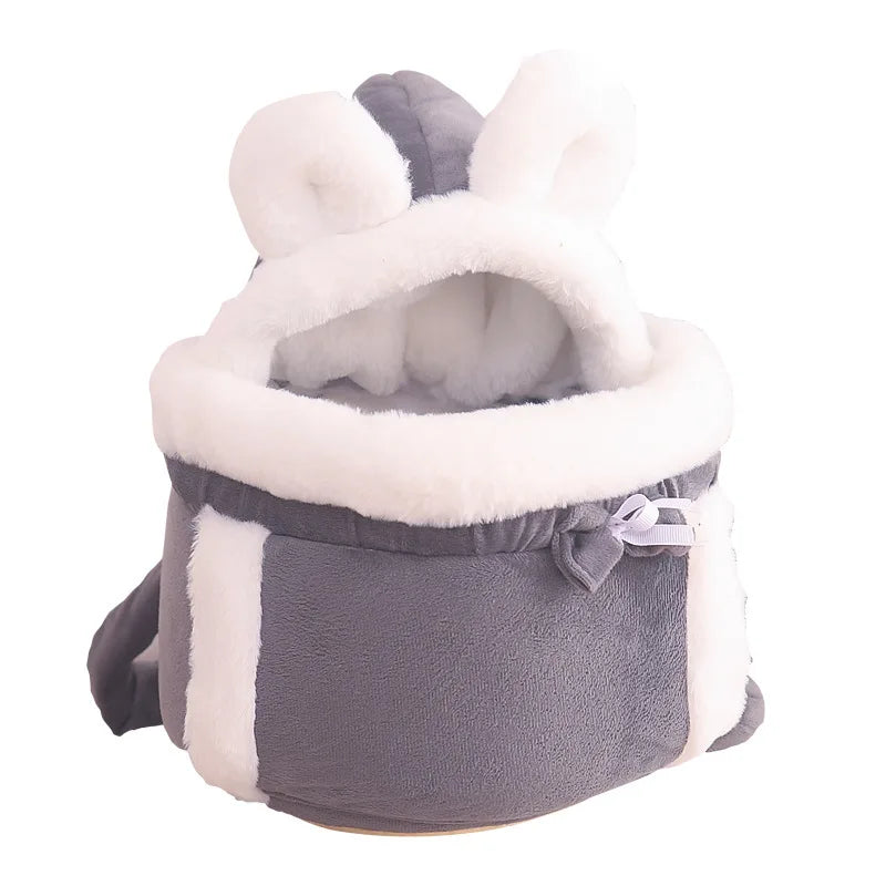 2025 new warm cat outdoor backpack indoor cat bed integrated cute Japanese and Korean style cat supplies cat bag