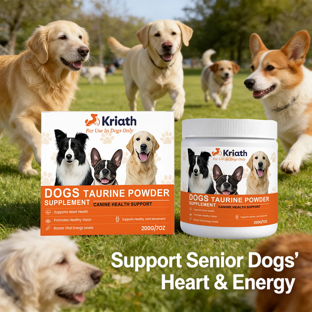 Dogs Taurine Powder Support Heart Health Boosts Vital Energy Levels
