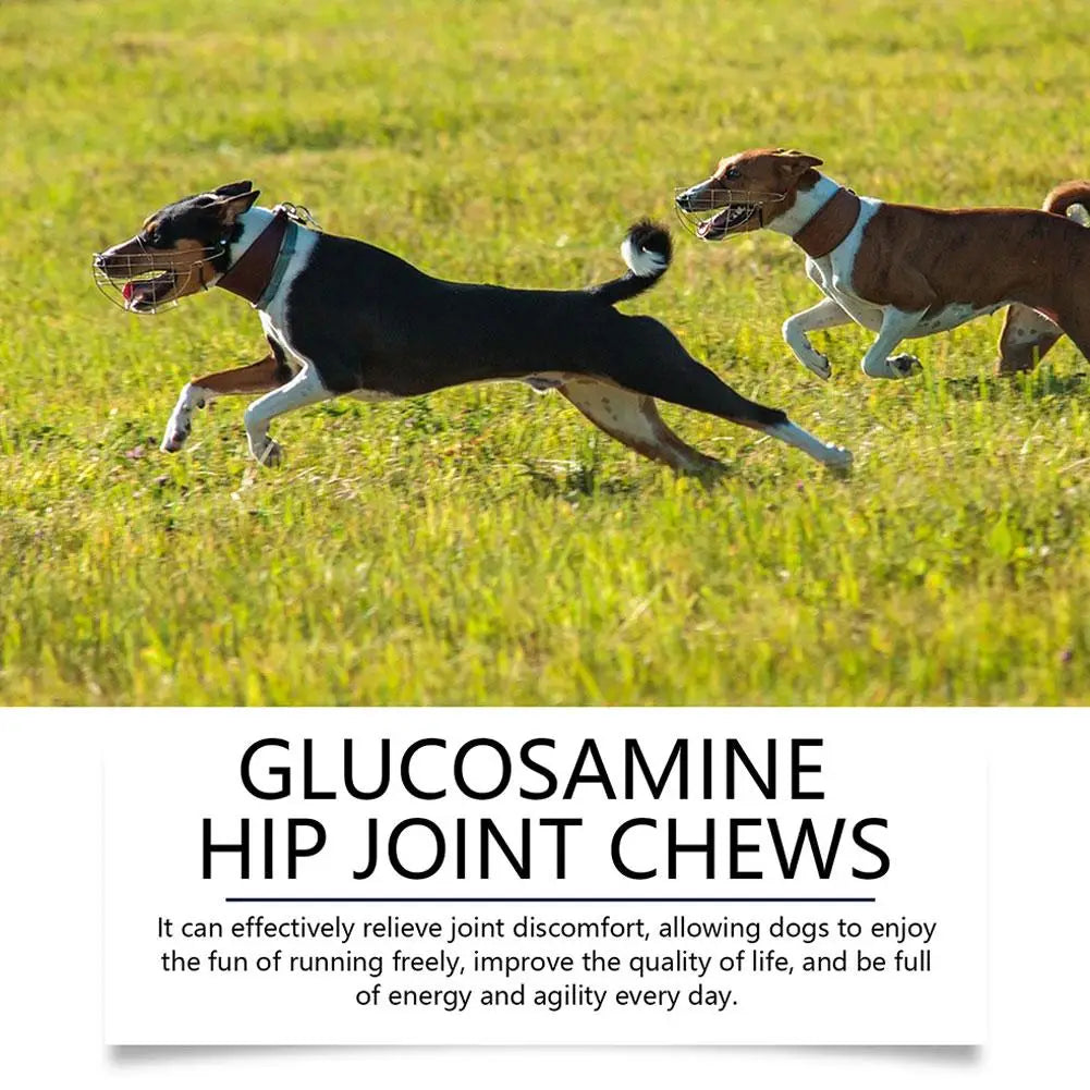 80 Tablets Pet Joint Care Soft Chews Supplement Glucosamine Pet Joint