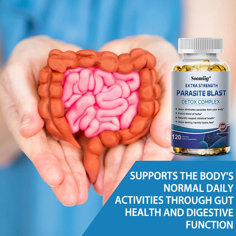 Parasite Blast - Bowel Cleansing Supplement, Digestive Health, Immune Health