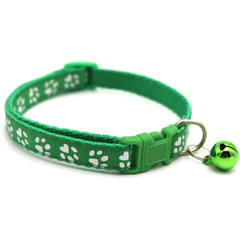 Wholesale Collars for Cat Collar With Bell Adjustable Necklace Cat Puppy Kitten Collar