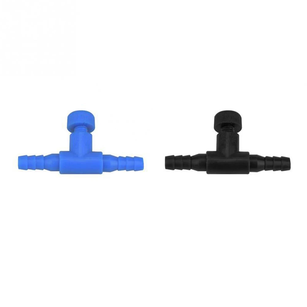Oxygenated Pump Valve Aquarium Fish Container Air Regulate Valve Switch for 4mm Pipe Fish Pet Airline Pipe Kits