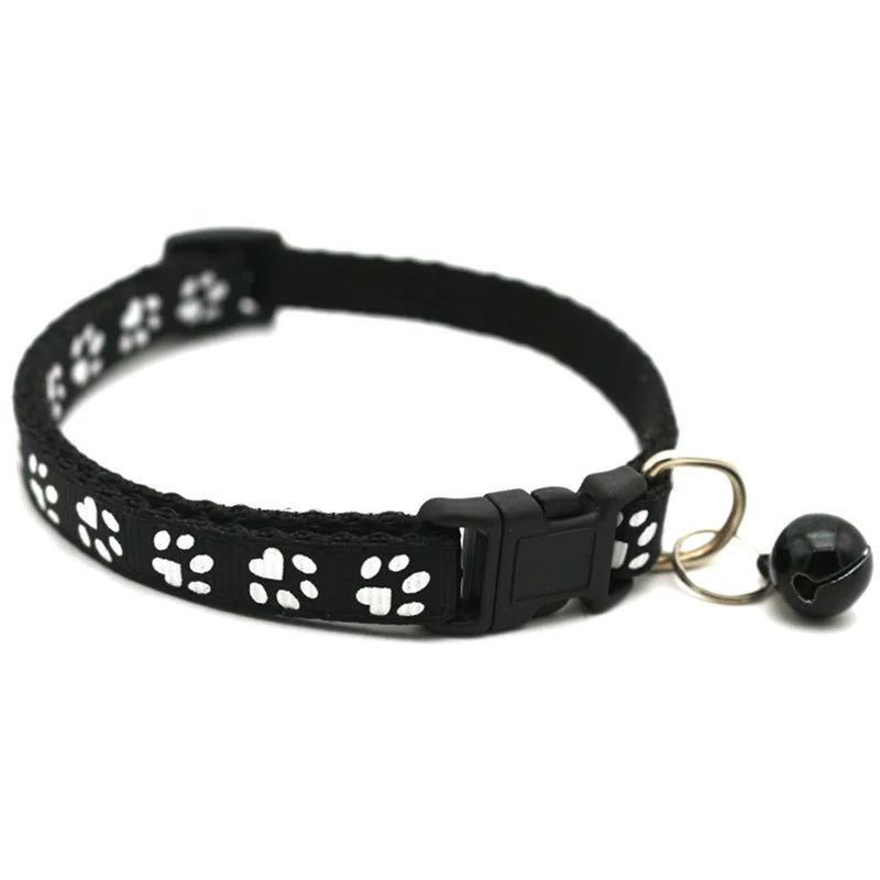 Wholesale Collars for Cat Collar With Bell Adjustable Necklace Cat Puppy Kitten Collar