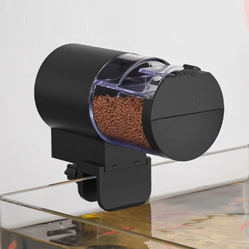 Auto Fish Tank Feeder Large Capacity Intelligent Control Fish Feeder 100Ml Aquarium Goldfish Feeder for Goldfish/Koi/Turtle