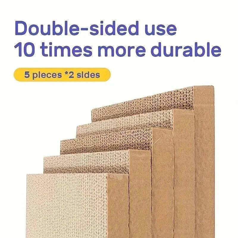 corrugated cardboard cat scratch