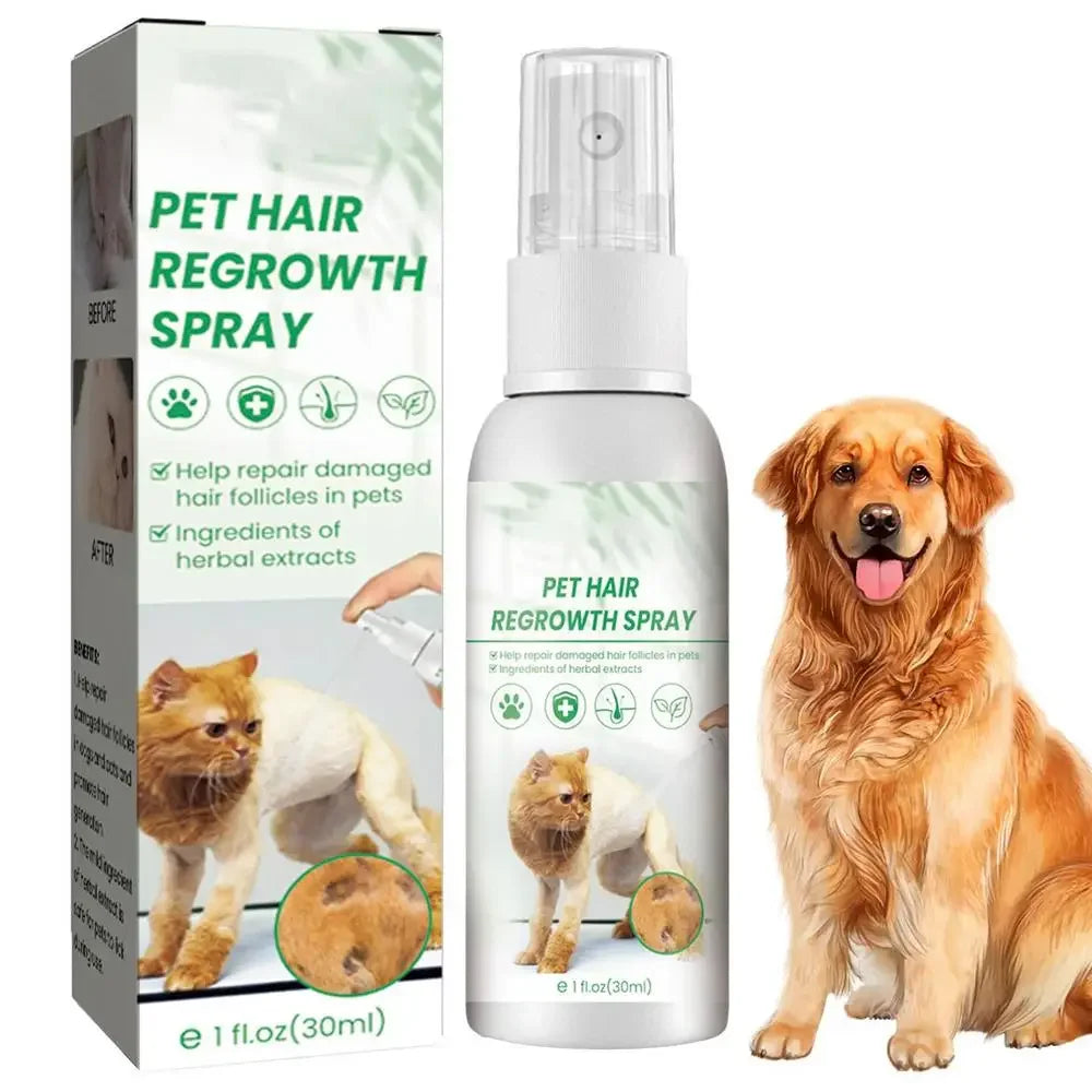 30ml Cat Detangler Spray for Matted Hair Pet Hair Regrowth Spray Cats Comforting