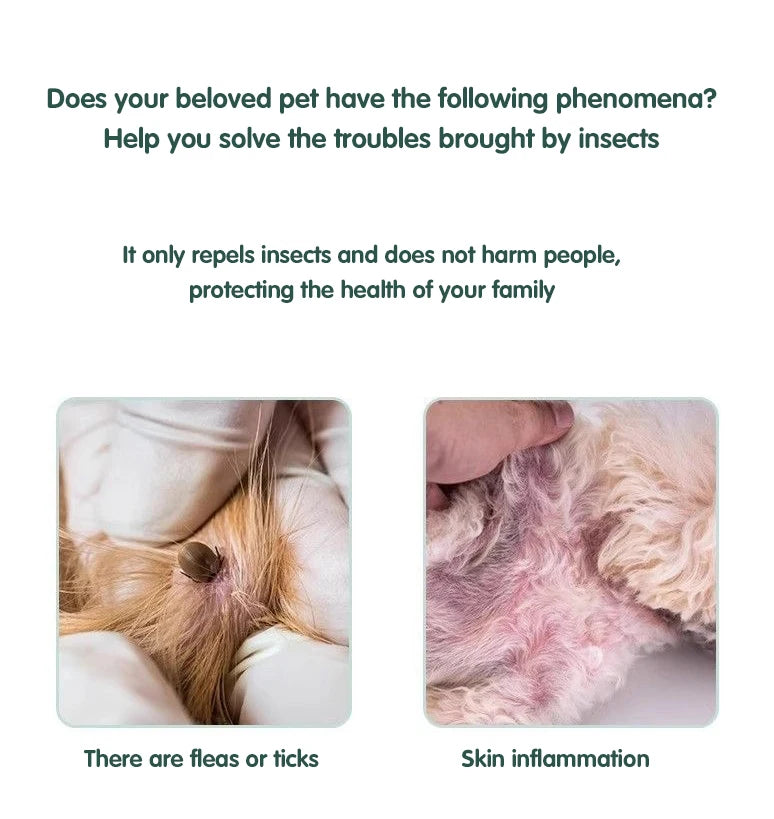 Fast-acting Deworming Medicine For Dogs, Cats, Pigs, Sheep, Eliminates Ticks, Fleas, Roundworms, Hookworms & Nematodes