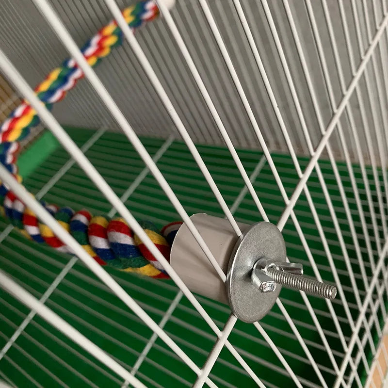Parrot Rope Hanging Braided Budgie Chew Rope Bird Cage