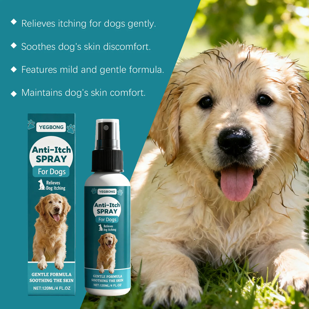 Anti Itch Spray for Dog Itch Relief Soothing Dog Skin Discomfort