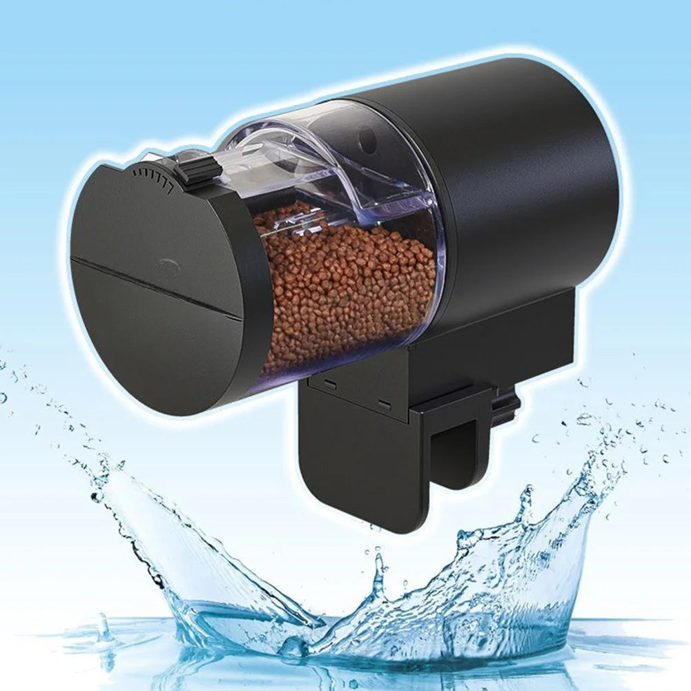 Auto Fish Tank Feeder Large Capacity Intelligent Control Fish Feeder 100Ml Aquarium Goldfish Feeder for Goldfish/Koi/Turtle