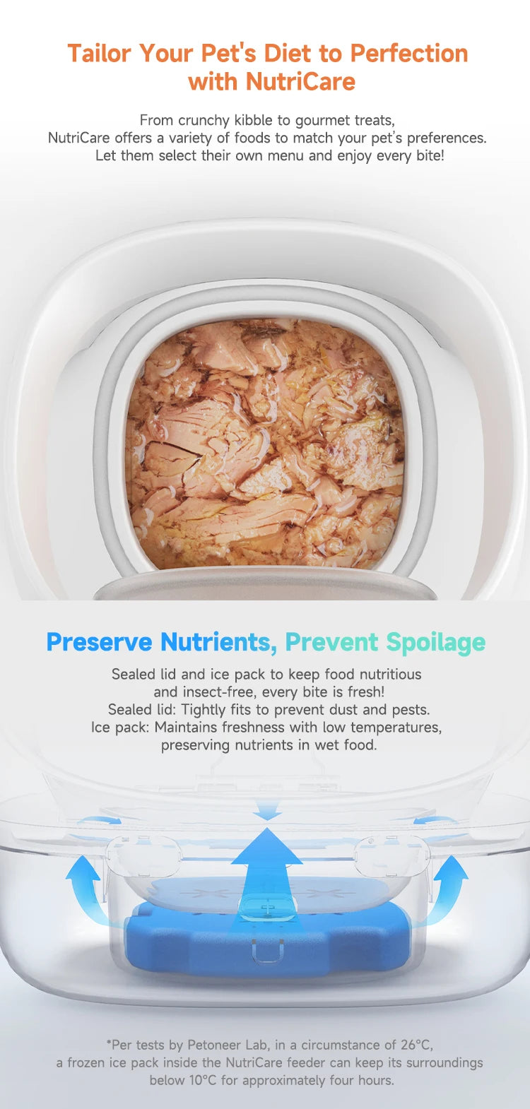 New Petoneer NutriCare Feeder Tailored For Multi-Pet Households Pet feeder