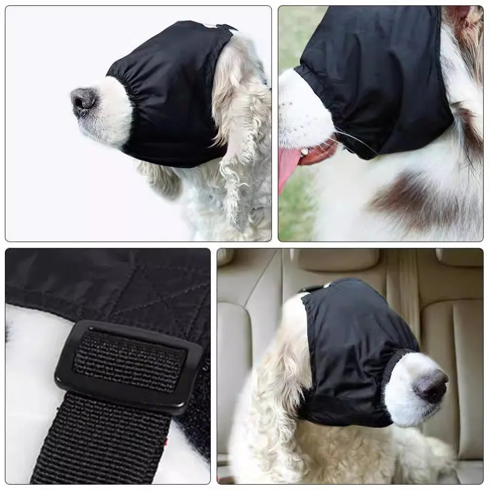 Pet Supplies Dog Outdoor Light-blocking Anti-excitement Pressure-reducing Hood Dog Motion Sickness Stabilizing Eye Mask Beauty