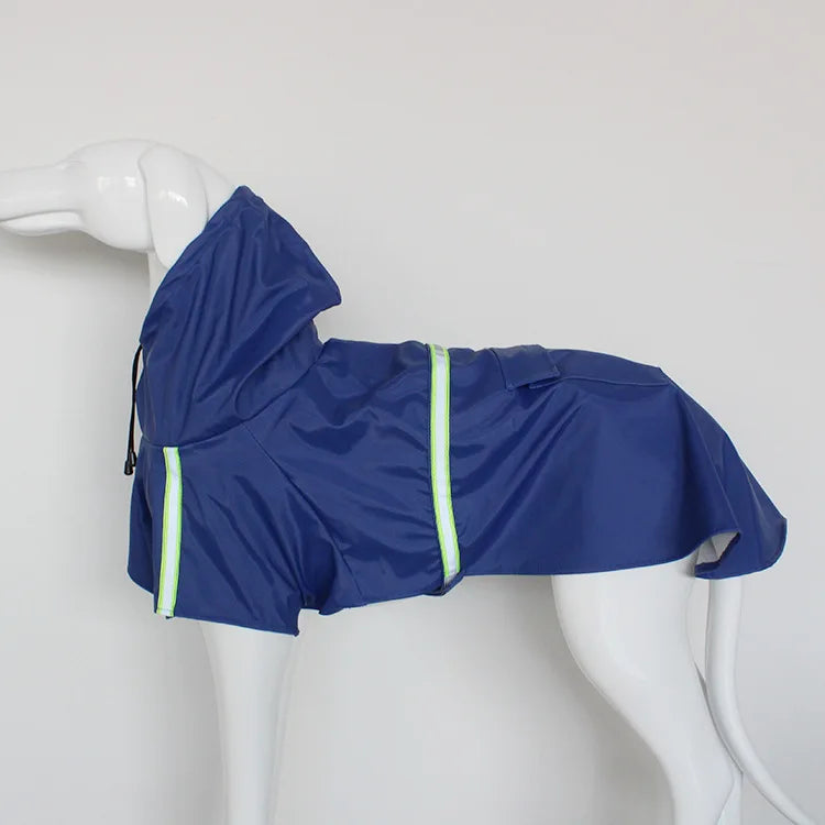 Large Dog Raincoat Corgi Cloak Style Puppy Waterproof Dog Clothes