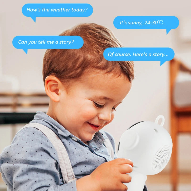Tuya Smart AI Robot WiFi Early Education Toys for Children Speech Recognition
