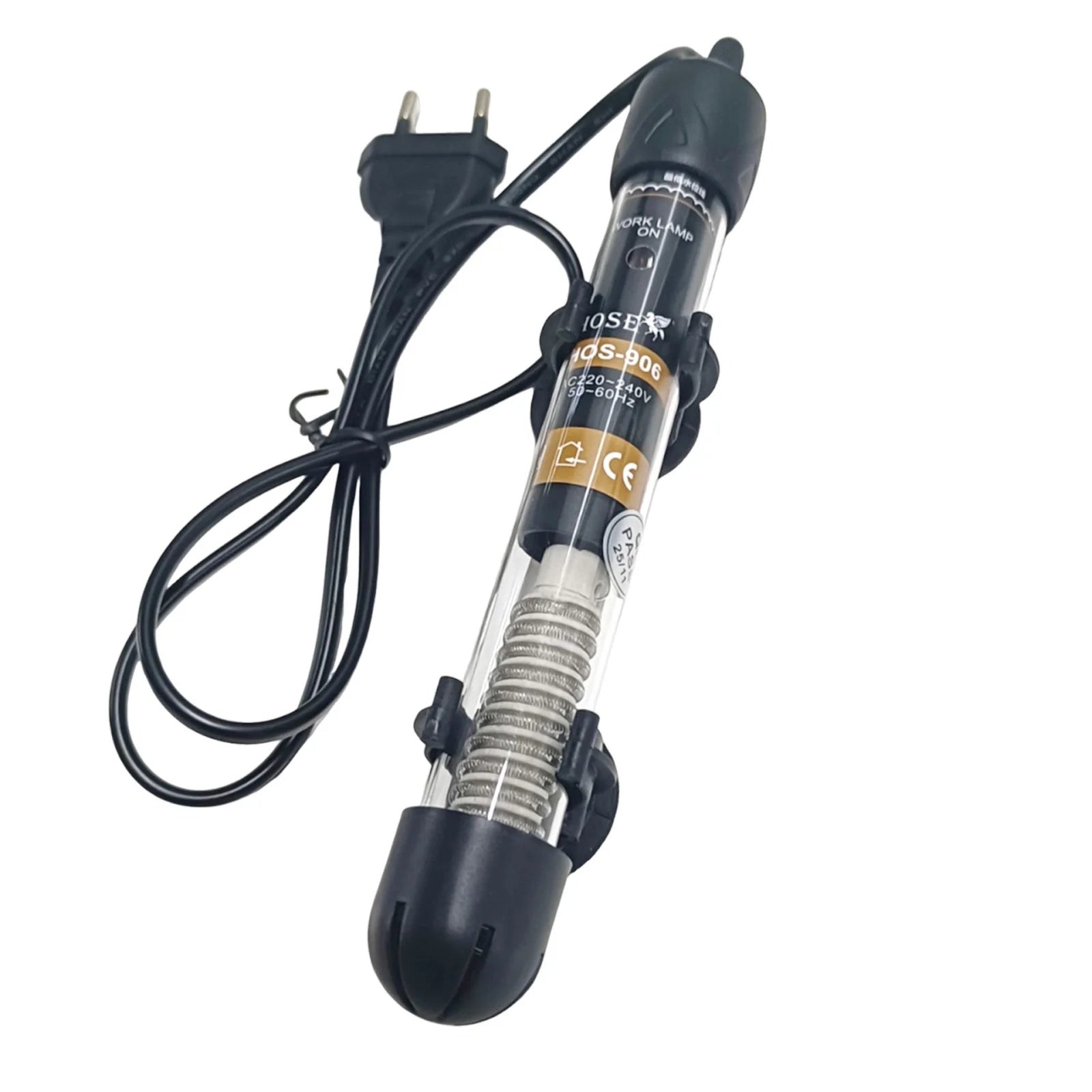 25-300W Automatic Temper Adjustment Aquarium Submersible Fish Tank Water Heater Electric Water Heater Boiler Water Heating Rod