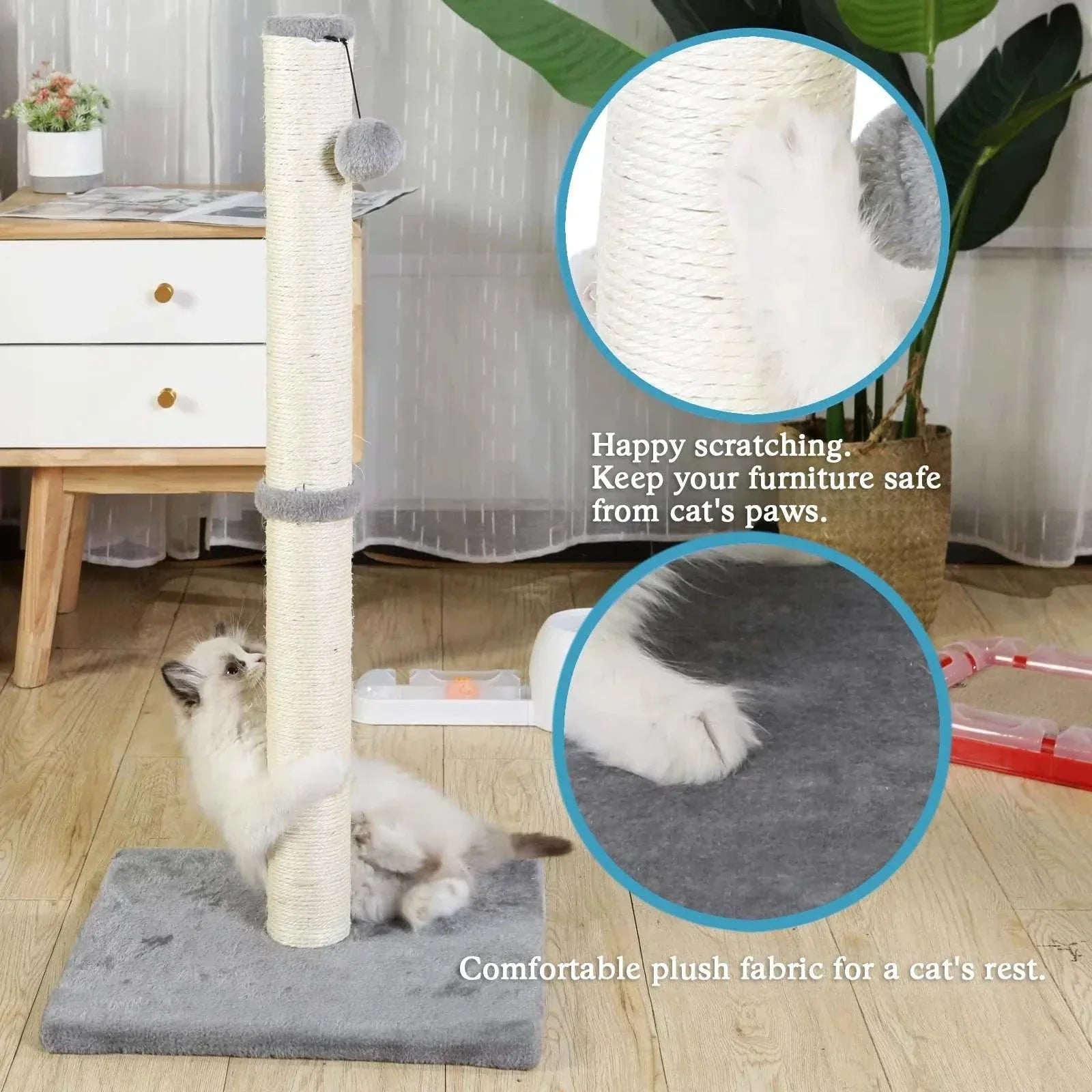 Tall Cat Scratching Posts