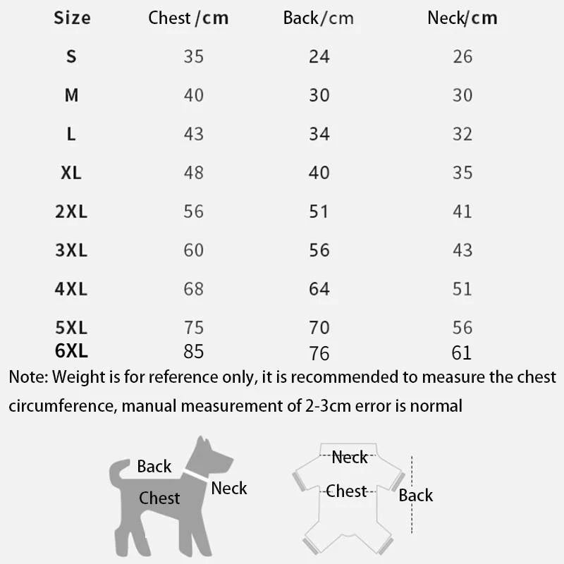 9 Sizes Dog Raincoat Small Medium Large Dogs Waterproof Hooded Jacket
