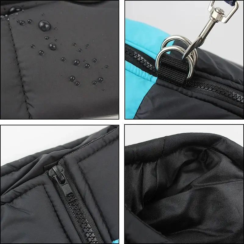 Pet Dog Jacket Warm Winter Clothes For Small Large Dogs Labrador