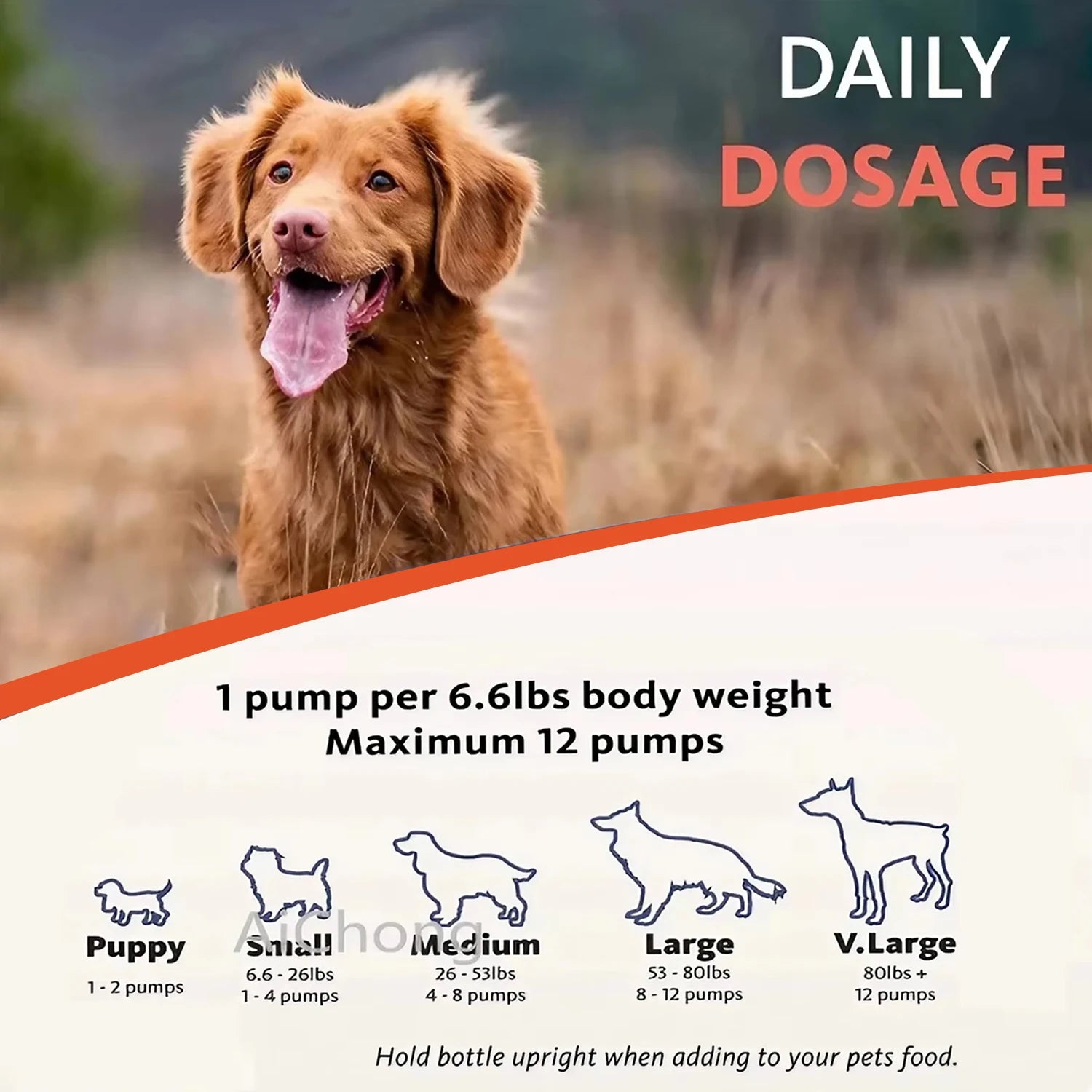 300ml/10.15 fl oz, 100ml/3.38 fl oz Human Grade Salmon Oil for Dogs & Cats
