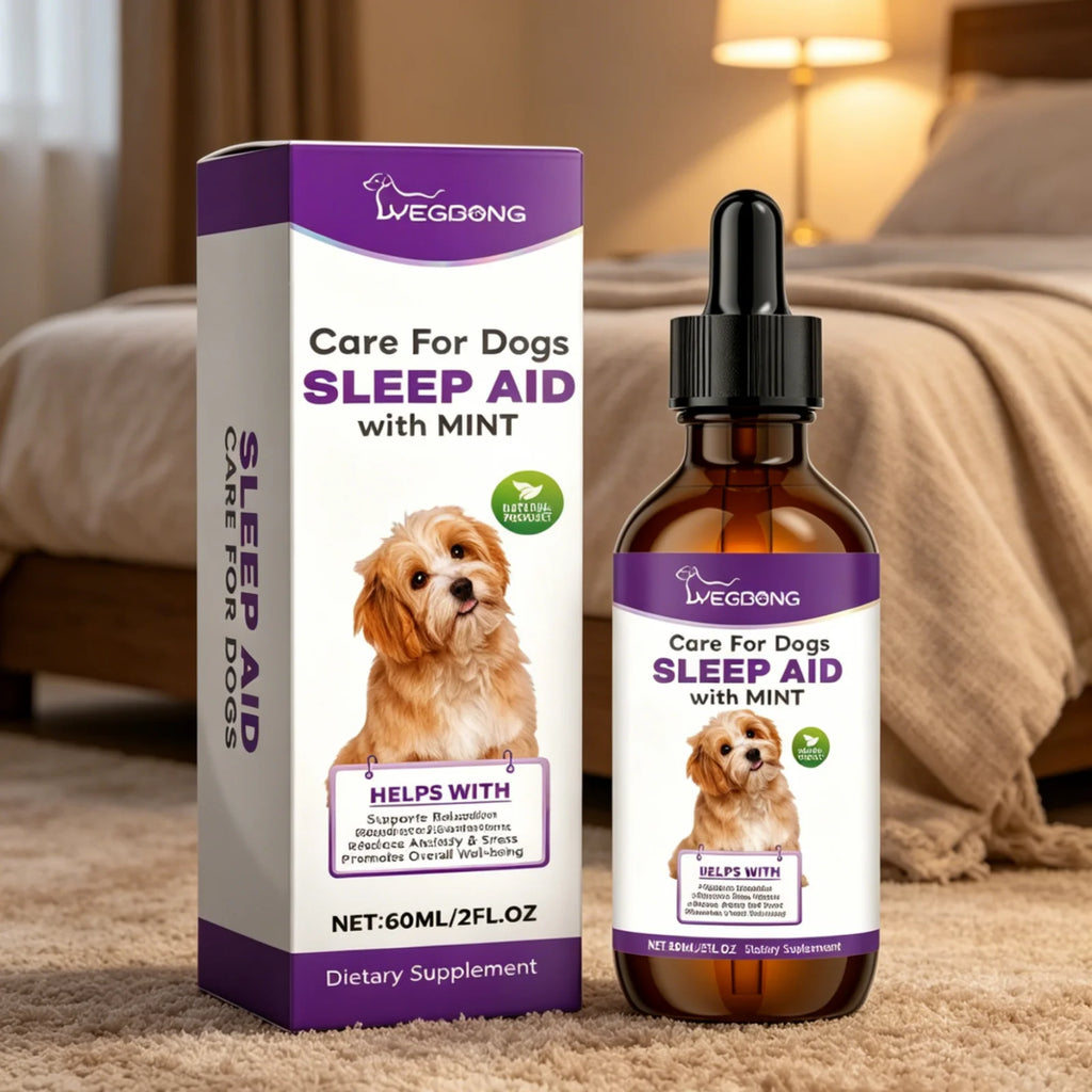 YEGBONG Dog Sleep Support Drops Reduce Anxiety Night Sedation