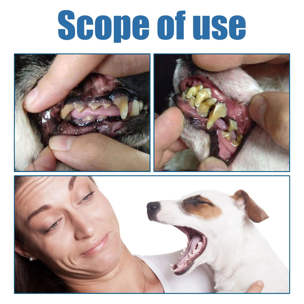 Dog Dental Care Foam Dog Oral Breath Freshener Keep Dog Breath Fresh