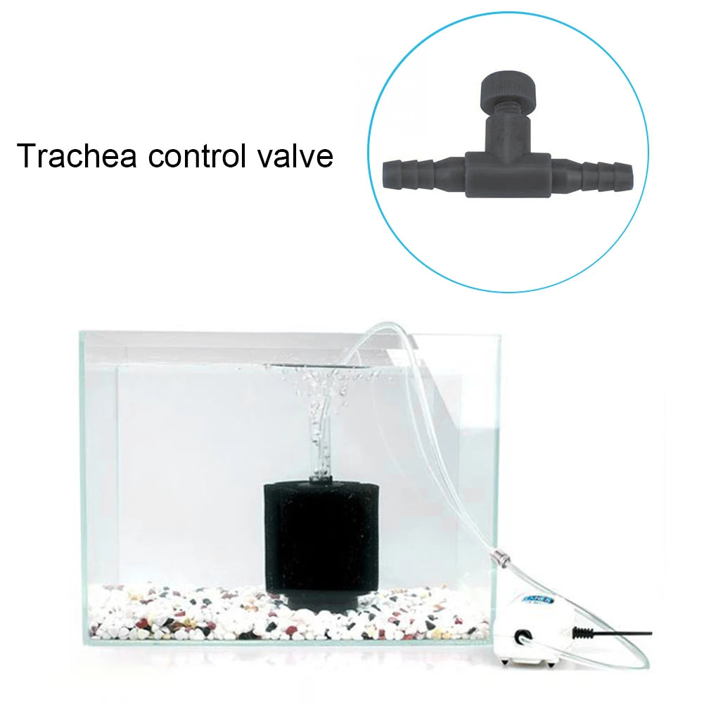 Aquarium Tube Control Valve Fish Container Air Volume Control Opener Oxygen Pipe Pump Accessories Pet Supplies