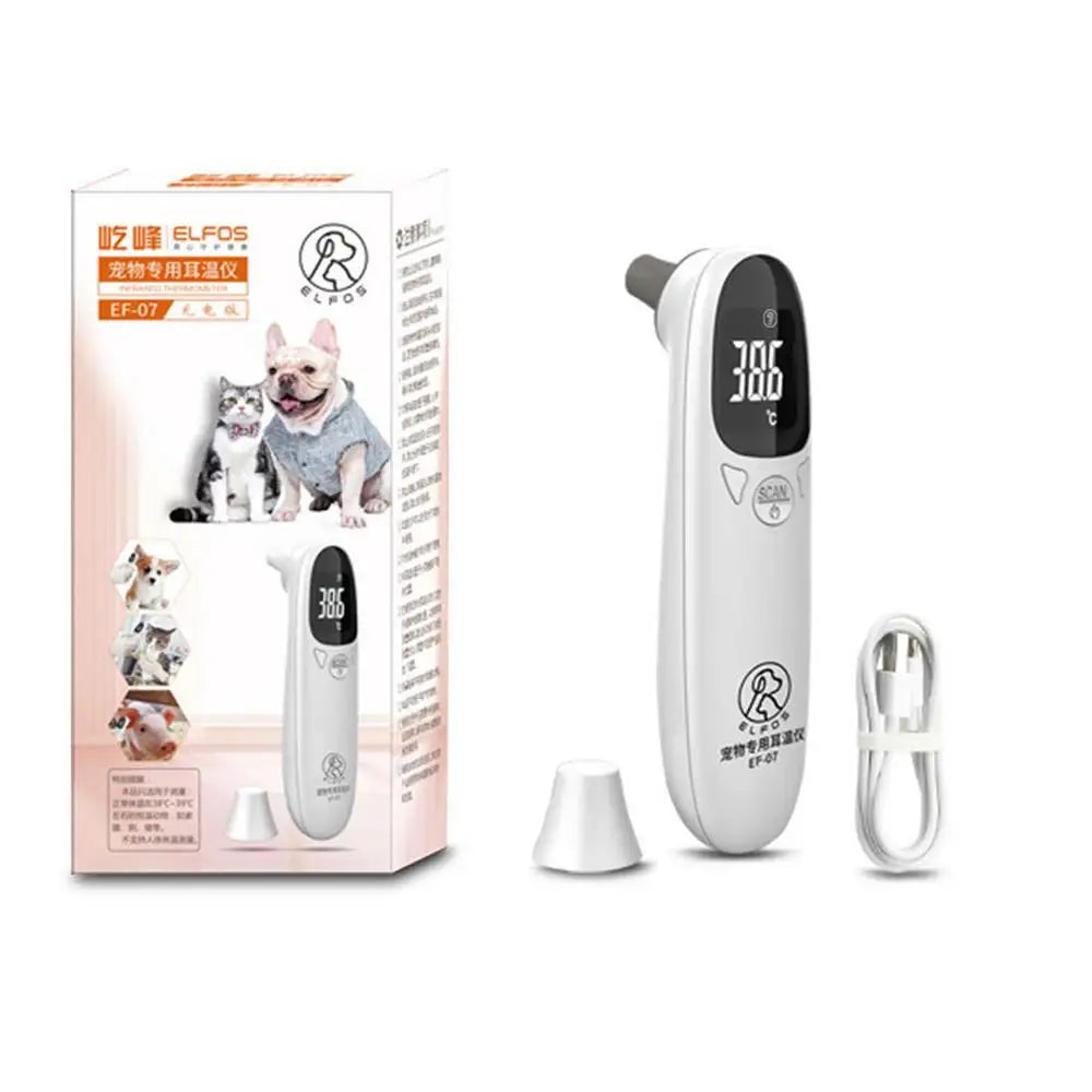 Dog Ear Thermometers Pet Supplies For Dog Accurate Fever Detection Device For Pet Pet Supplies