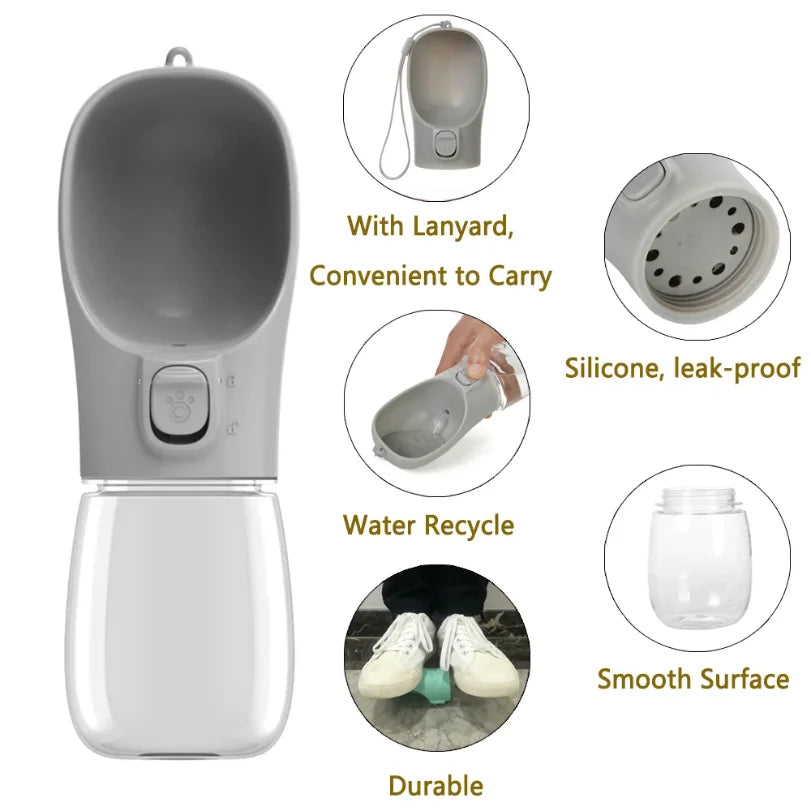 Pet Portable Big Dog Water Bottle for Small Large Dogs Outdoor Hiking