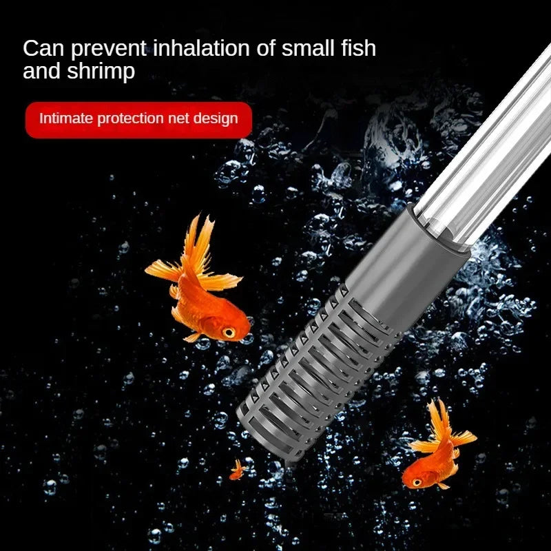 Large Fish Tank Aquarium Siphon Vacuum Gravel/Sand Washing and Water Change Cleaning Tool Kit with Extension Tube  fish tank