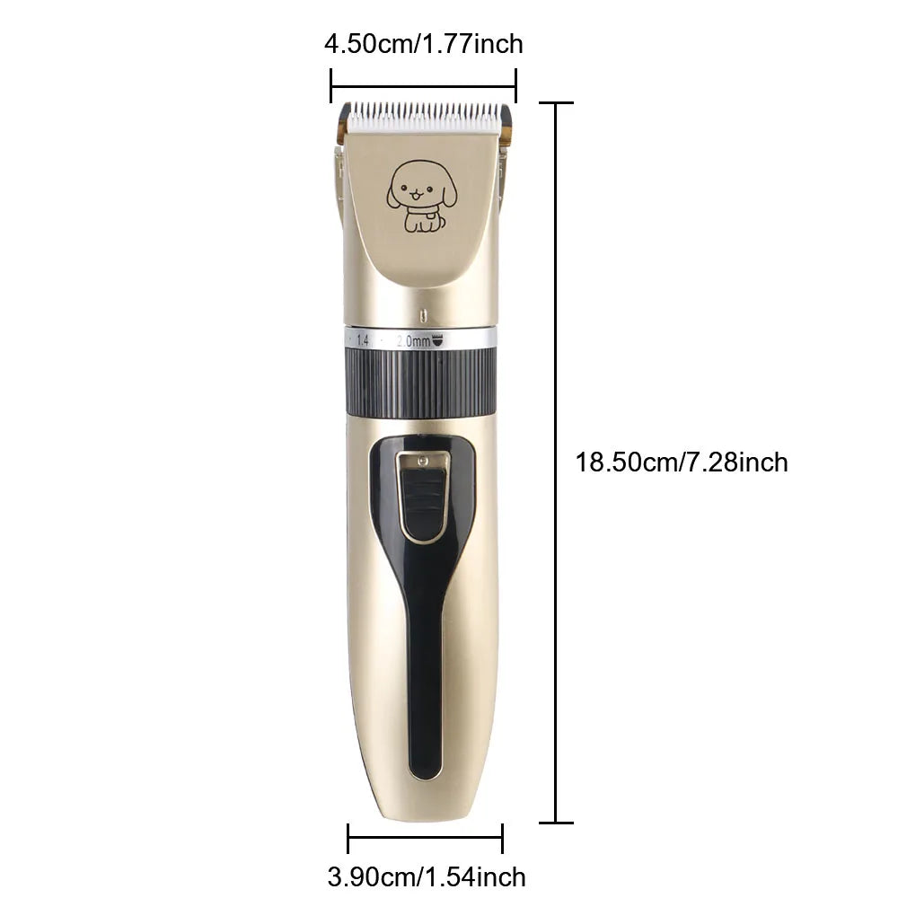 Pet Hair Clipper Haircut Trimmer Shaver Set For Rabbit Dog Cat Puppy