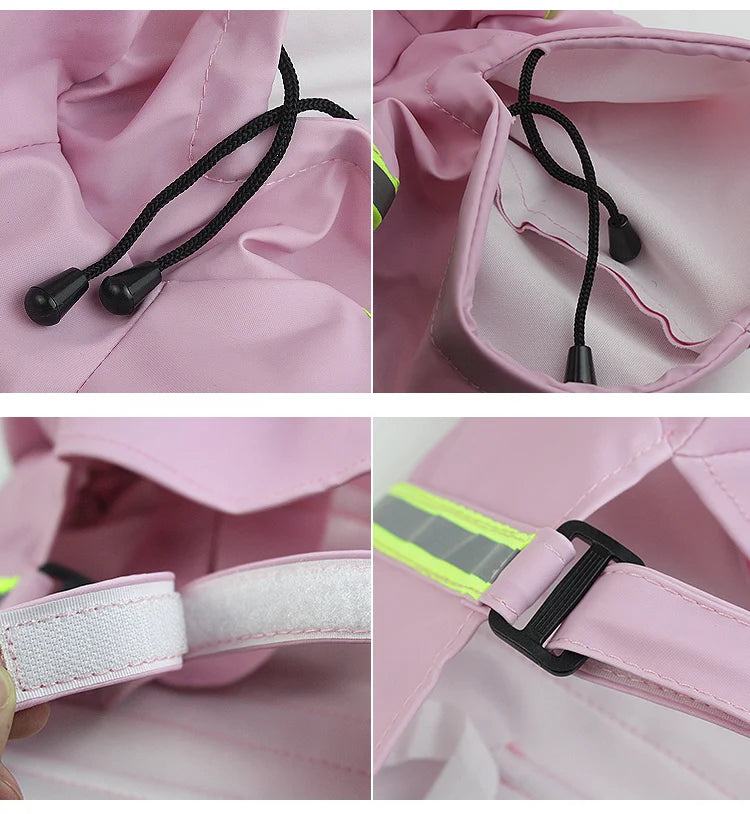 Large Dog Raincoat Corgi Cloak Style Puppy Waterproof Dog Clothes