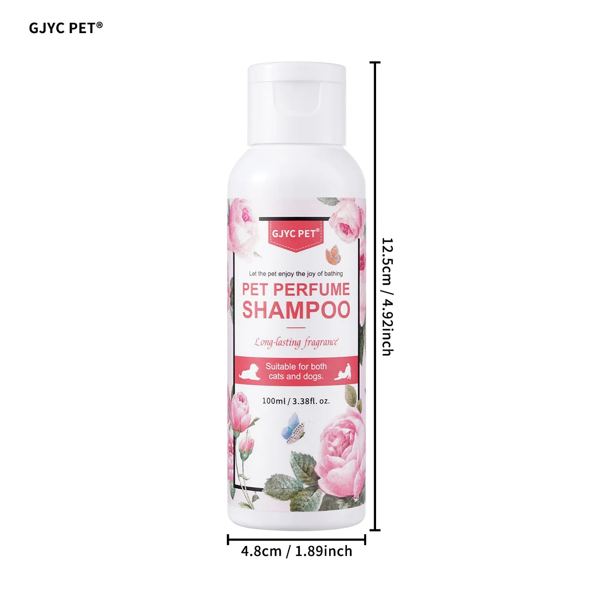 Perfumed Pet Shampoo for Dogs Cats | Natural Long Lasting Fragrance Odor Control