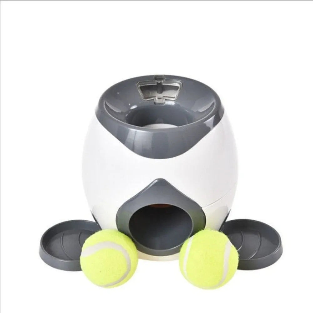 Pet Supplies 2 in 1 Pet Feeding Machine Interactive Toy Leak Food Reward Machine